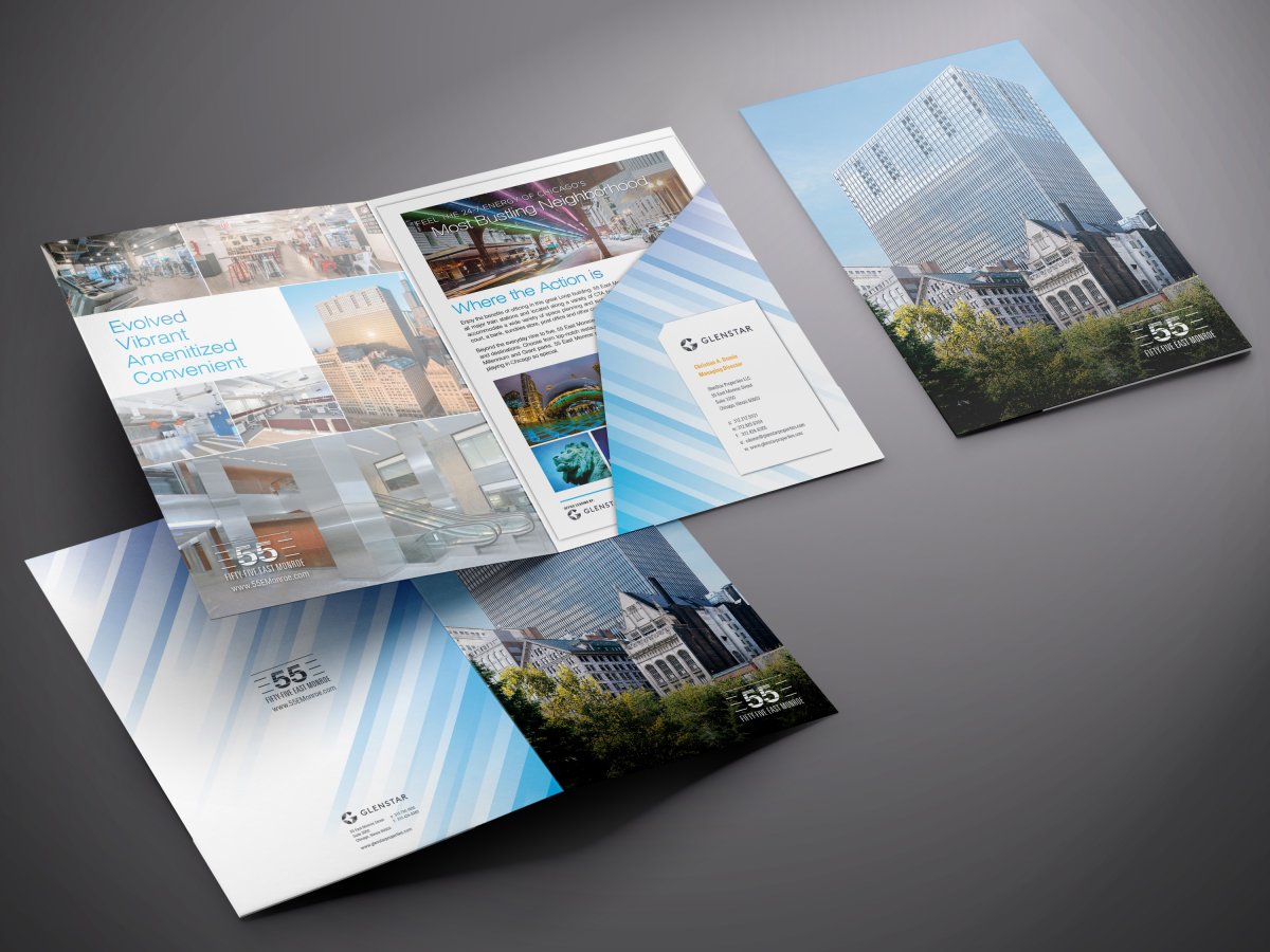 55 E Monroe Pocket Folder