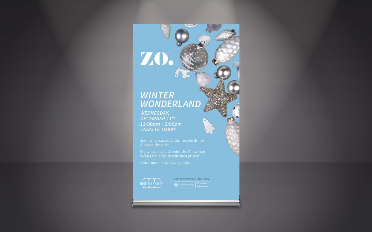 222NL Winter Wonderland Signage