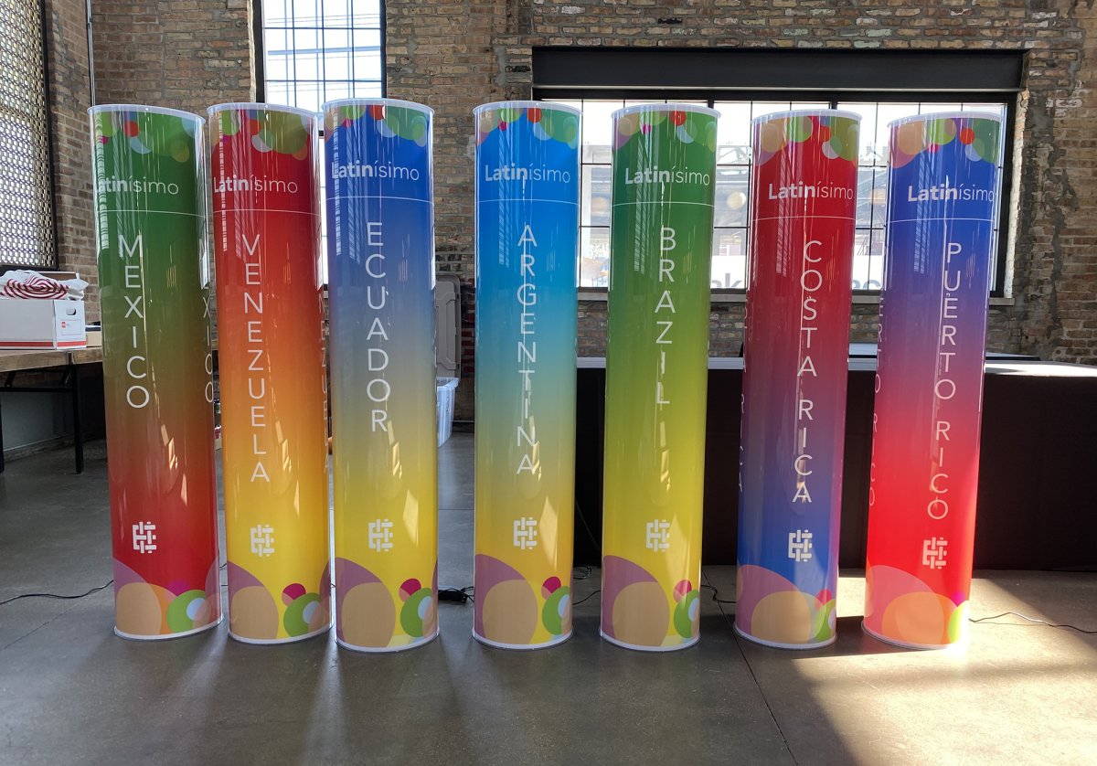 Latinisimo 2023 Lit Pylons