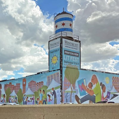 2022 Lit Fest - Full Mural