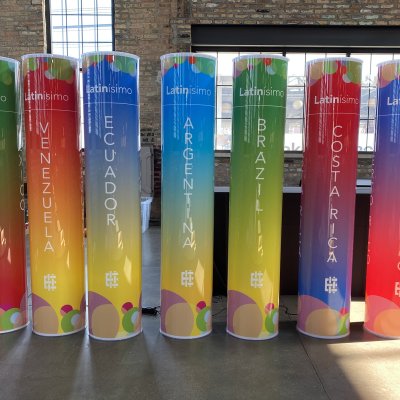 Latinisimo 2023 Lit Pylons